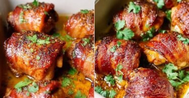 Irresistible Bacon Wrapped Chicken Thighs: Quick Family Delight recipe photo