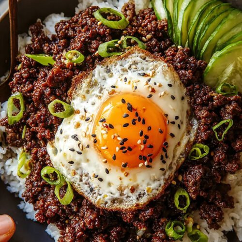 Korean Ground Beef Bowl (25-Minutes): Easy & Delicious Comfort extra recipe photo