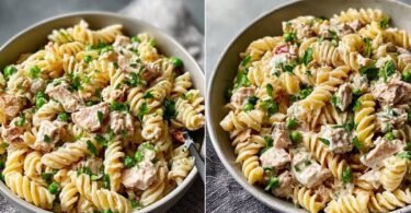 Creamy High-Protein Tuna Pasta Salad recipe photo