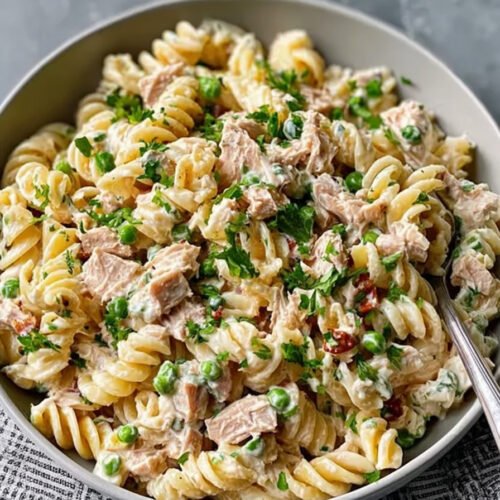 Creamy High-Protein Tuna Pasta Salad extra recipe photo