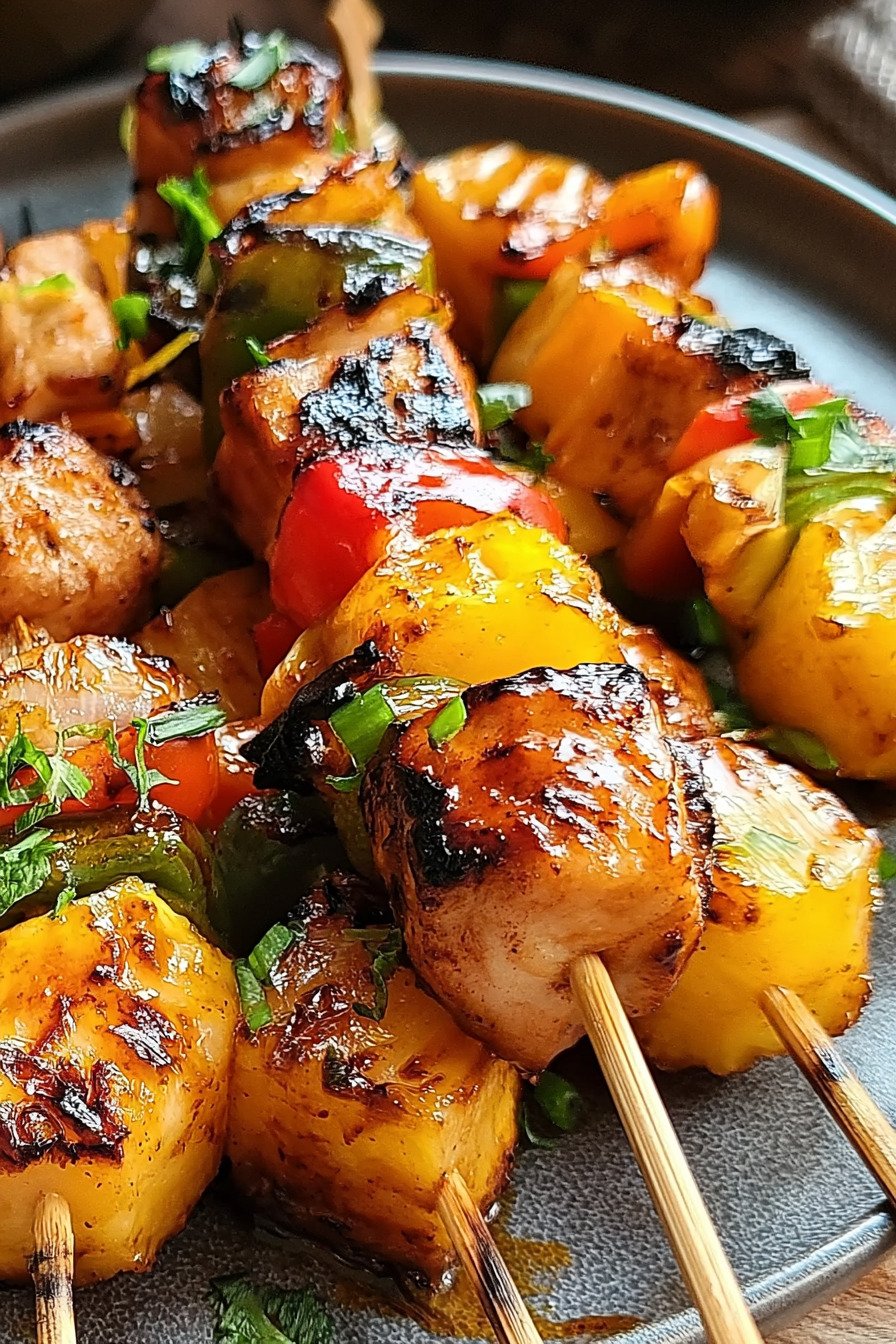 Pineapple Chicken Kabobs recipe tips