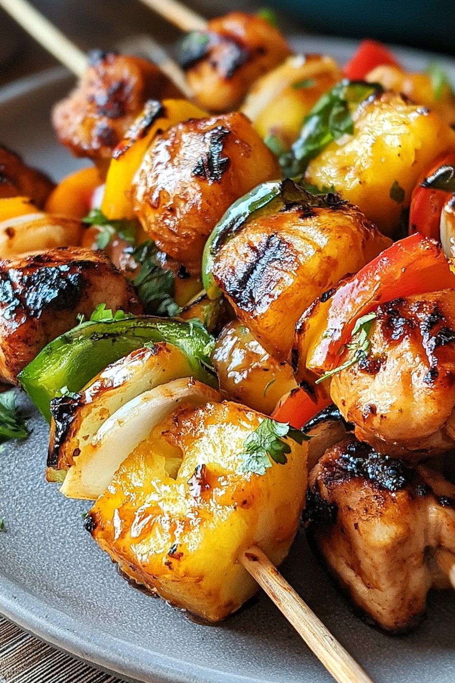 Pineapple Chicken Kabobs extra recipe photo
