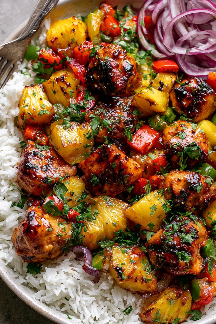 Hawaiian Chicken Sheet Pan extra recipe photo