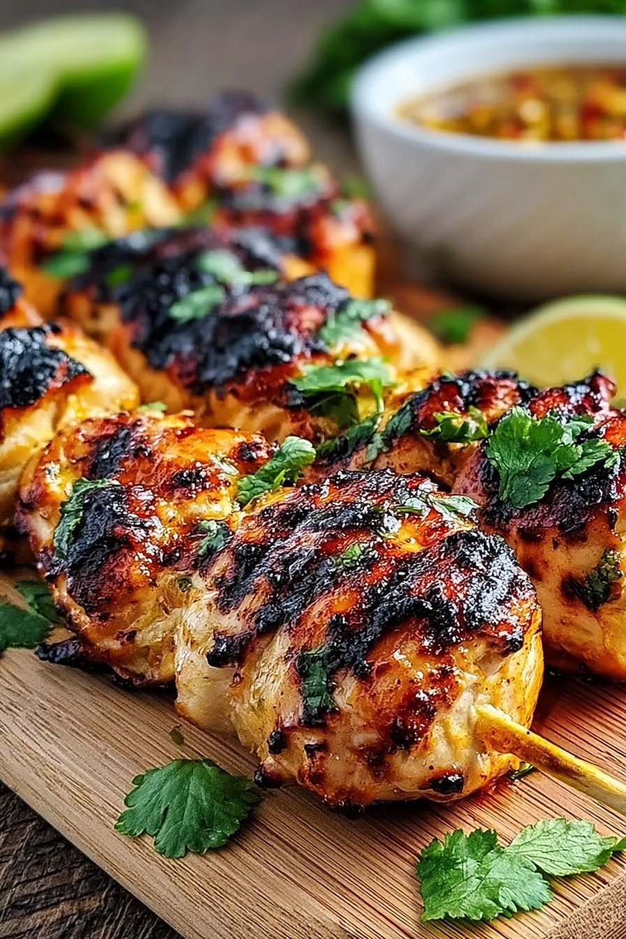 Key West Grilled Chicken with Honey Lime Marinade final result