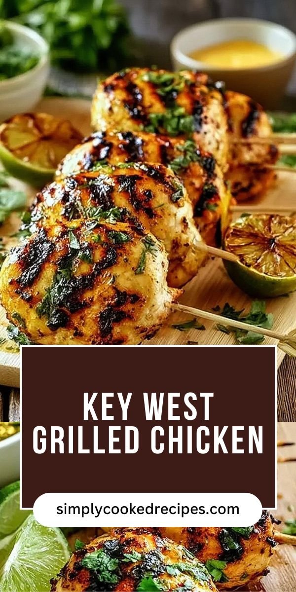 Key West Grilled Chicken with Honey Lime Marinade save this recipe
