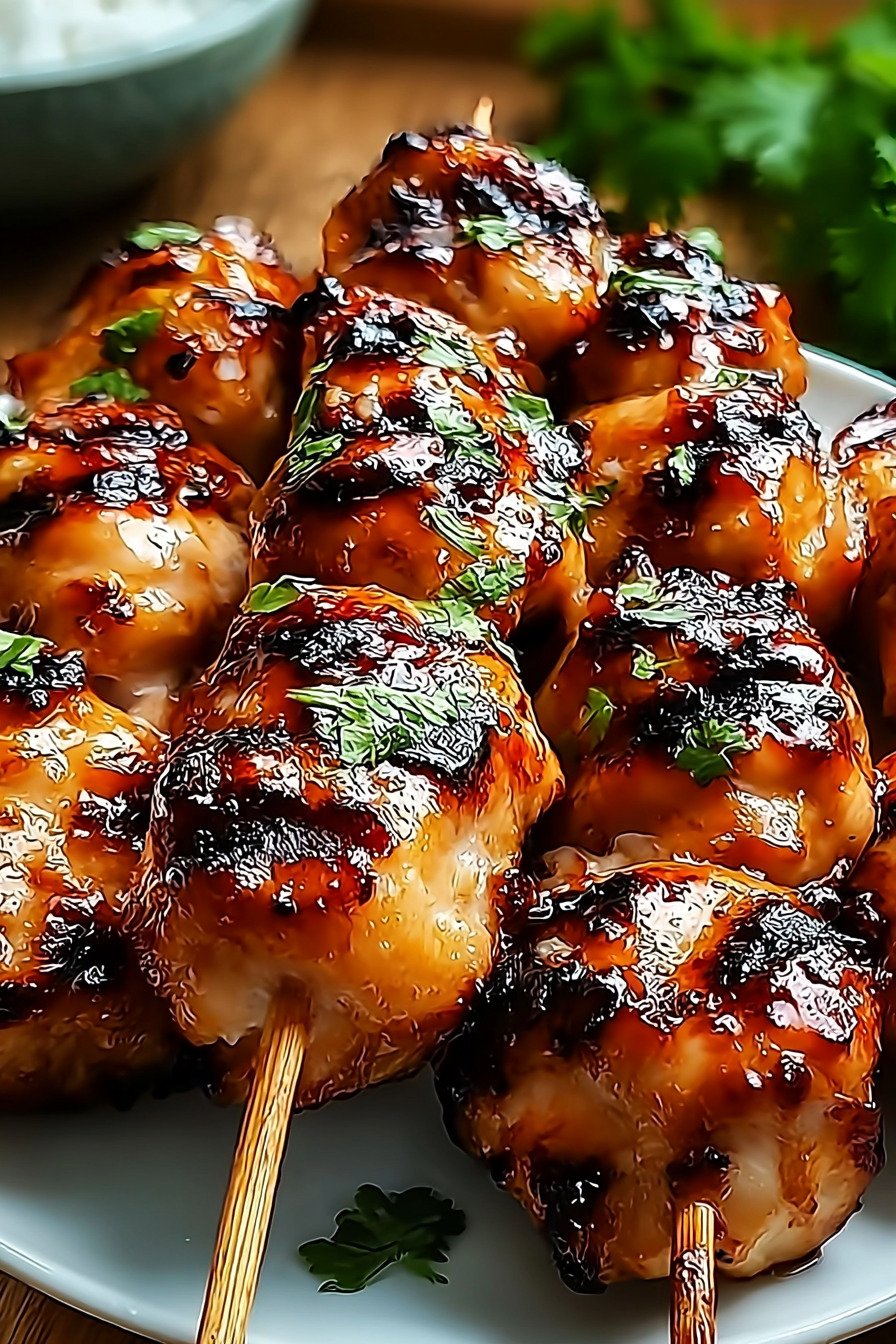 Easy Grilled Thai Coconut Chicken Skewers – A Delicious Family Favorite extra recipe photo