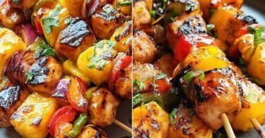 Pineapple Chicken Kabobs recipe photo