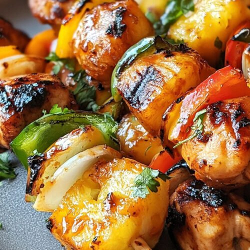 Pineapple Chicken Kabobs extra recipe photo