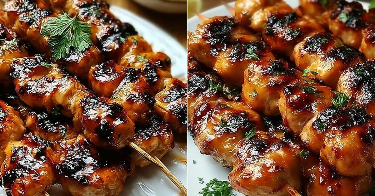 Easy Grilled Thai Coconut Chicken Skewers – A Delicious Family Favorite recipe photo
